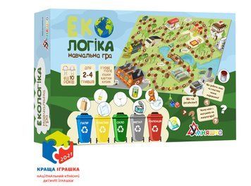 Гра настільна навчальна "Экологика" 32521 фото